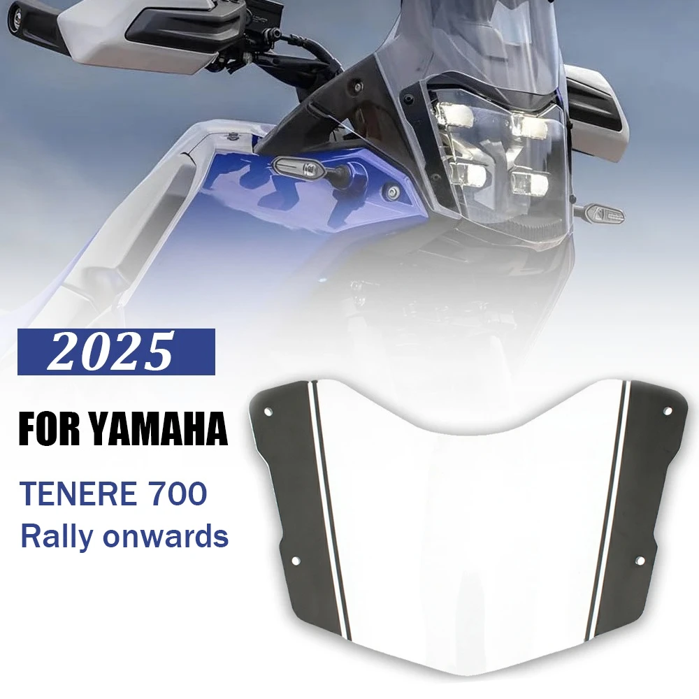 

Защита фар для YAMAHA Tenere 700 Tenere 700 Rally 2025 TENERE 700, аксессуары для мотоциклов, акриловая защитная крышка для переднего фонаря