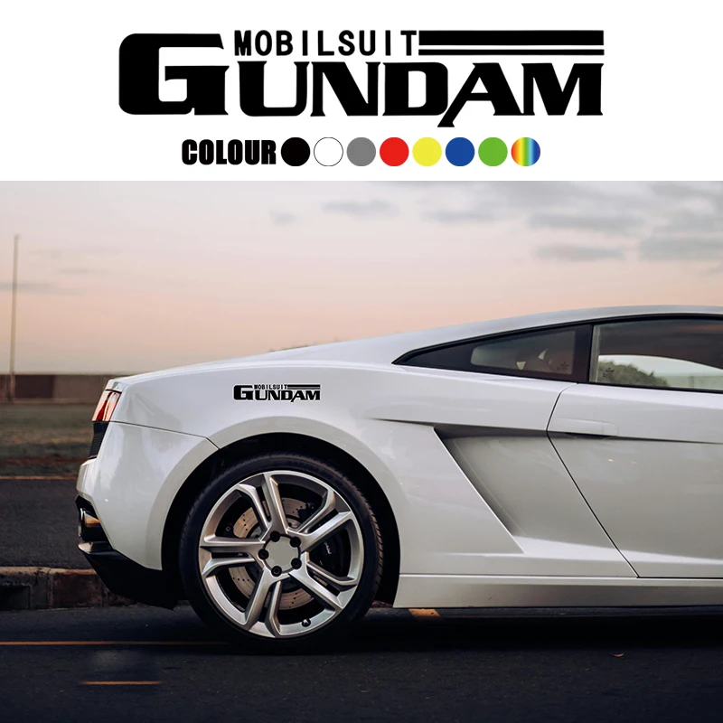 Gundam Mobilesuit для автомобиля Sitcker виниловая наклейка кузов бампер окно капот