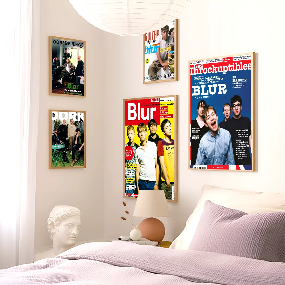 Аниме Рок-звезда B-blur Плакат Наклейка Современный Стиль Клей Настенное Искусство