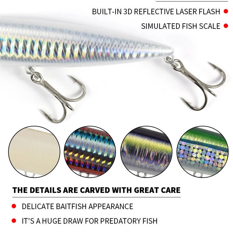 Высококачественная искусственная приманка для гольяна 85 мм/11 г ловли рыбы в