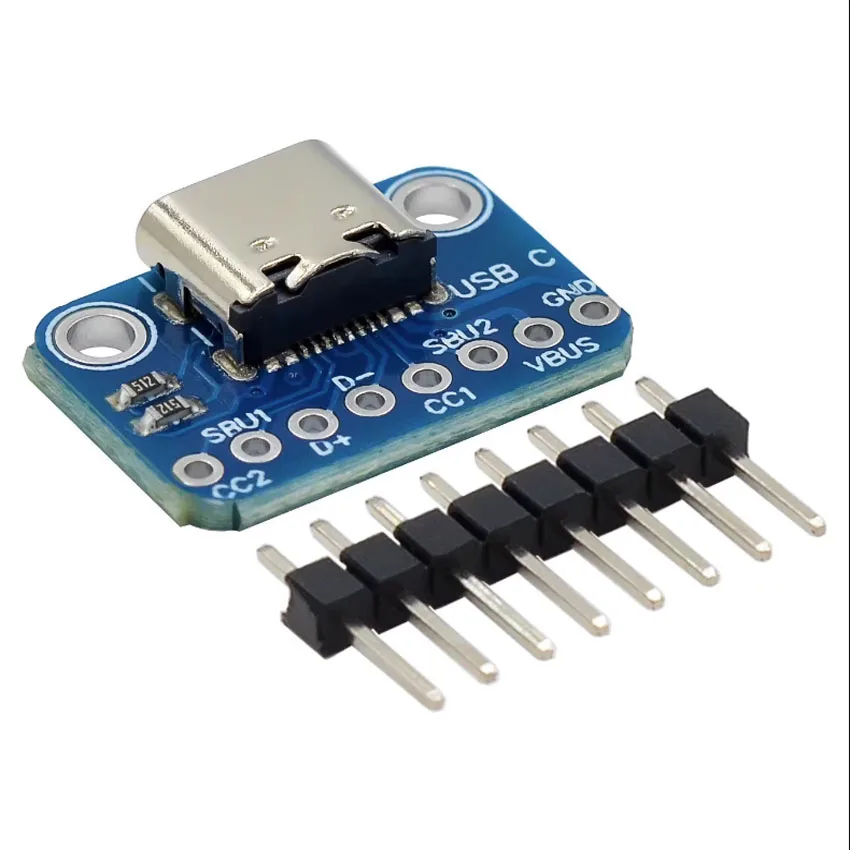 

USB платы преобразования JCD 2.54 мм CC1 CC2 5.1K