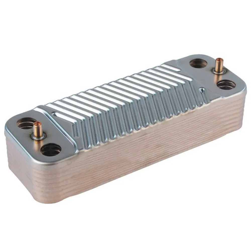 17B1901230,61011164 теплообменник на 12 swep пластинах для Buderus GB022, Saunier Duval, Airfel Digifix Duo, честность 24/28 кВт