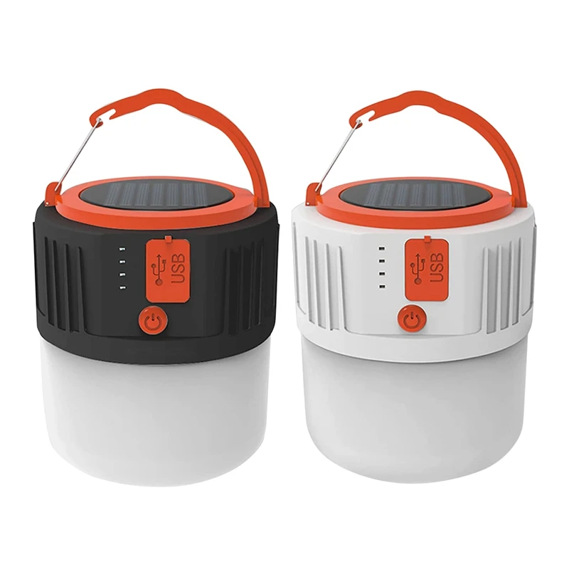 

Camping Lights Charging USB Solar LED Lantern Emergency Lights For Power Outages Hiking Fishing Camping Tent Hunting