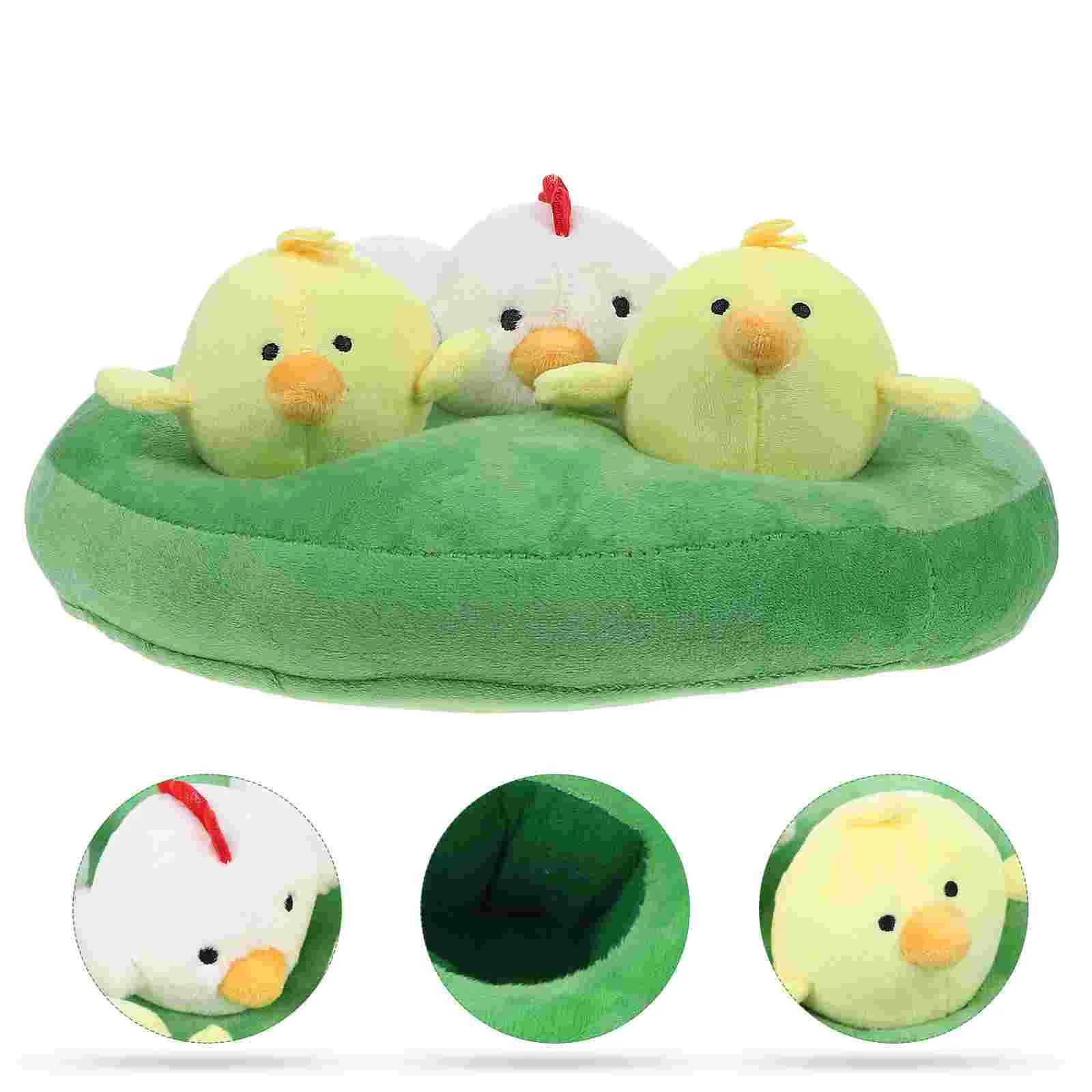 

1 Set Chicken Toys Stuffed Chicken Dolls Chicken Toys Kids Chicken Playthings