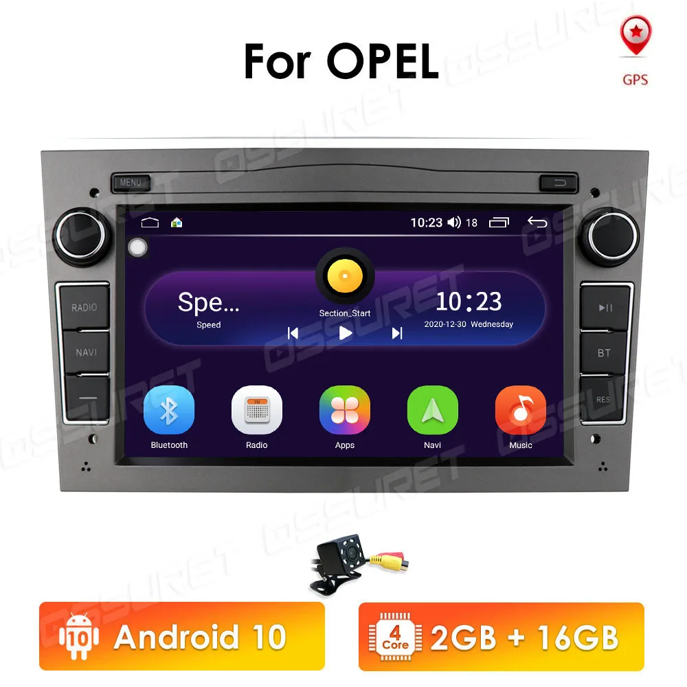

Мультимедийная система для Opel, стерео-система на Android 10, 2 Гб ОЗУ, 32 Гб ПЗУ, с GPS Навигатором, с экраном 7 дюймов, Astra Vectra Antara Zafira Corsa