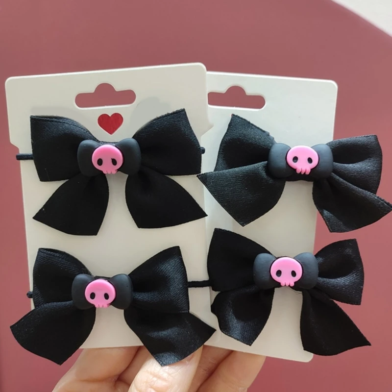 

Elastic Hair Rope and Hair Clip Nonslip Hair Barrettes for Children Hair Decors DXAA