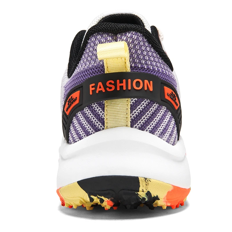 2022 New Summer Breathable Golf Shoes Men's Fashion Comfortable Sports Shoes Lace-up Non-slip Spikeless Golf Shoes for Men