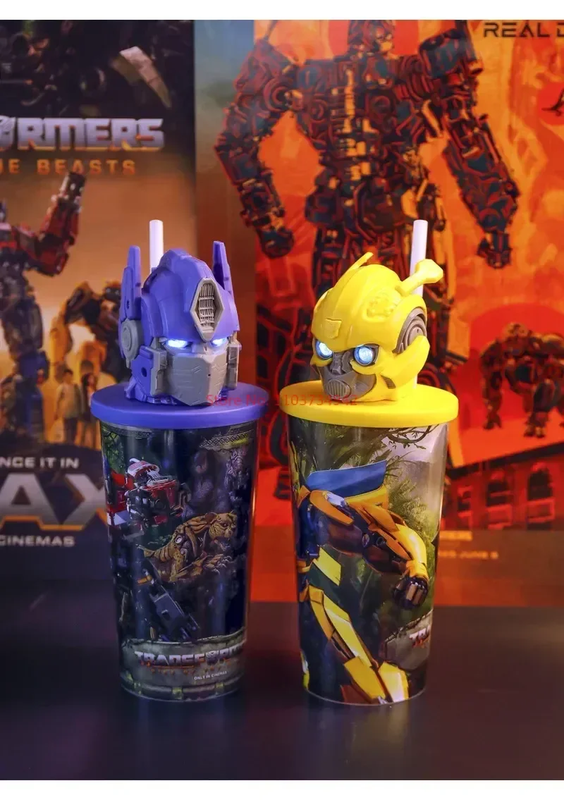 Оригинальный Кубок для попкорна с изображением взращивания зверей клуба Optimus Prima