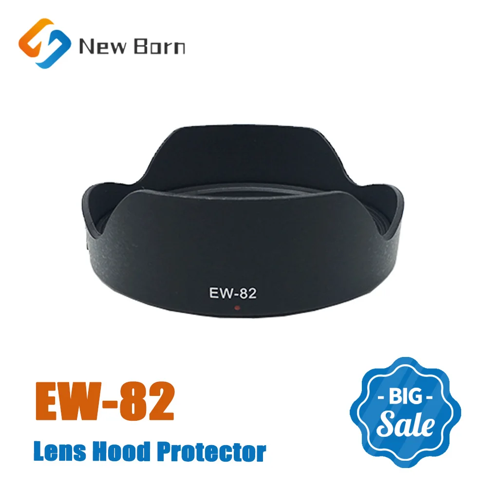 Бленда для объектива фотоаппарата, Цветочная защита для Canon EOS EW-82 f/1,4 IS USM 77 мм, аксессуары, новинка, Черная