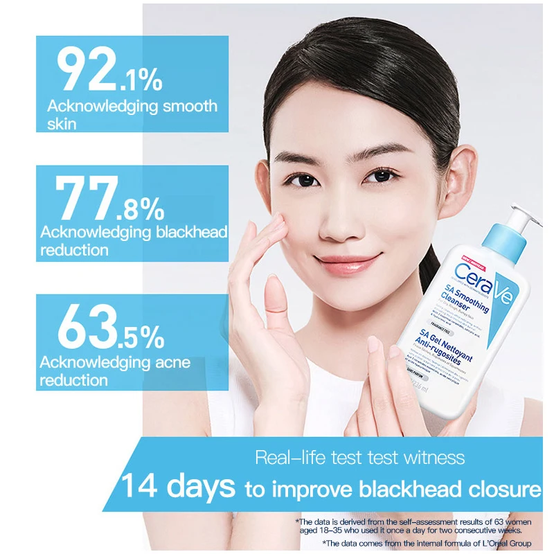 

CeraVe Foam Facial Cleanser Body Milk Cleansing Moisturizing Non Irritating Amino Acid Deep Cleaning Pore Skin Oil Control Mild