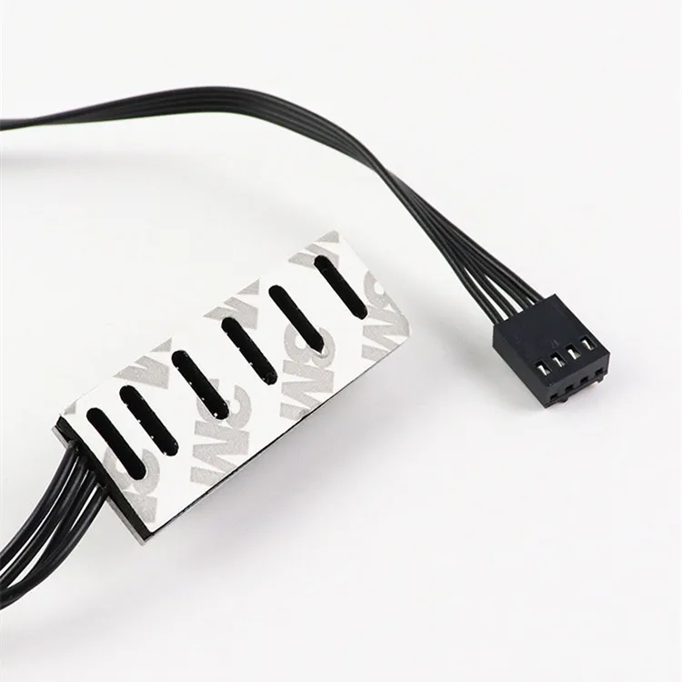 40cm 1 to 5 4-Pin Molex TX4 PWM Fan CPU HUB Splitter PC Case Chasis Cooler Power Extension Cable Adapter Controller images - 6