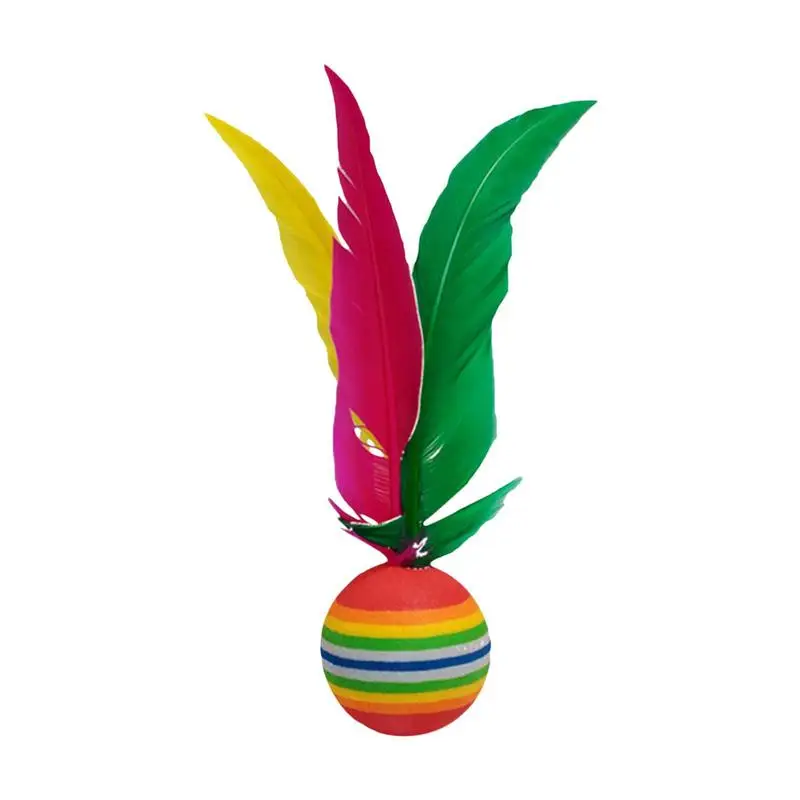 

Outdoor Children Rubber Beach Shuttlecock Fitness Entertainment Shuttlecock Toy For Kids Physical Exercise
