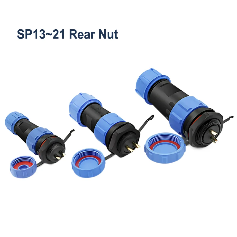 

Sp13 Sp16 Sp17 Sp20 Sp21 Waterproof Aviation Plug Socket Male Female Connector 2 3 4 5 6 7 9 12 Pin Rear Nut Ip68