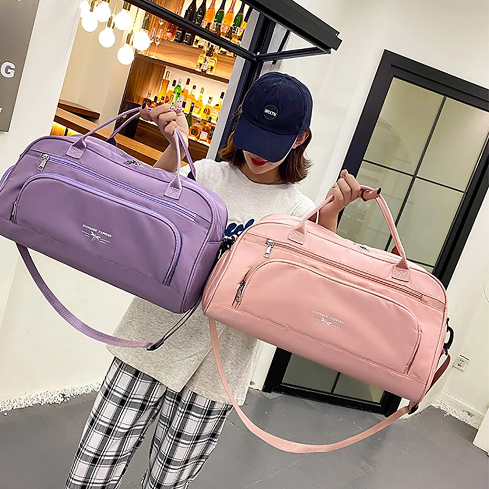 Large-capacity Fitness Bag Dry And Wet Separation Waterproof Sports Yoga Shoulder Handbag Short-distance Travel Bag 2022 New