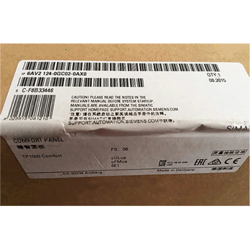 Новый оригинальный в коробке 6AV2 124-0QC02-0AX0 6AV2124-0QC02-0AX0 {склад} 1 год гарантии отправка