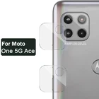 2 шт., Защитное стекло для объектива камеры Motorola Moto One Power Vision Macro Zoom One Fusion Plus