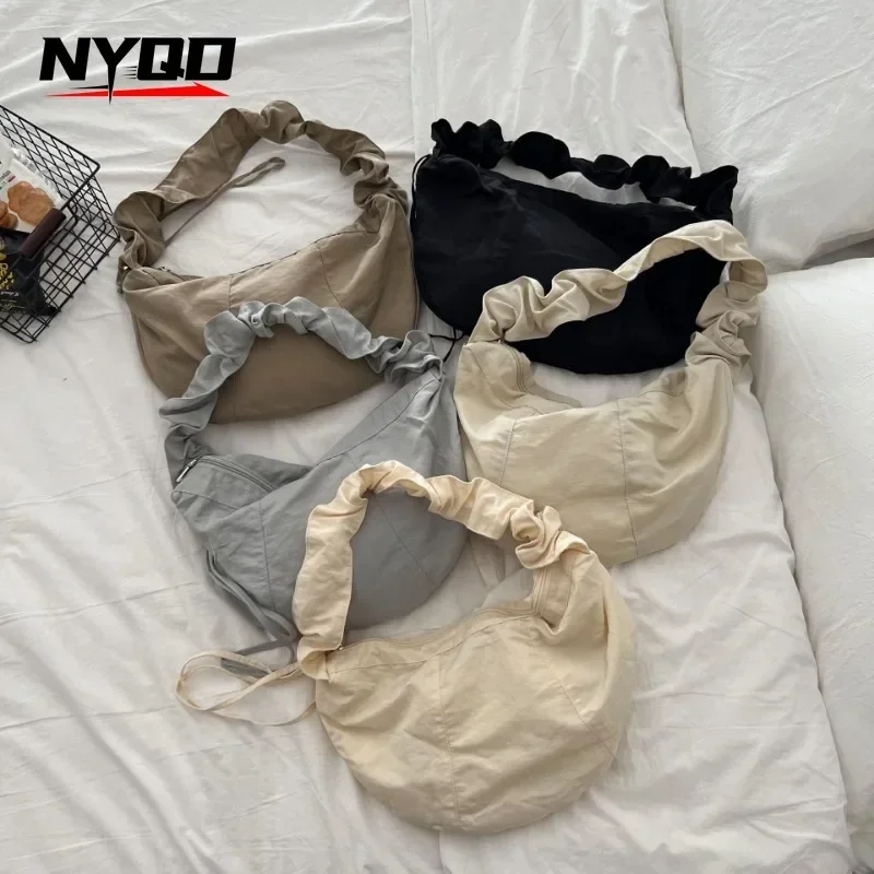 Женская дизайнерская плиссированная сумка Cloud Pack большой емкости модная