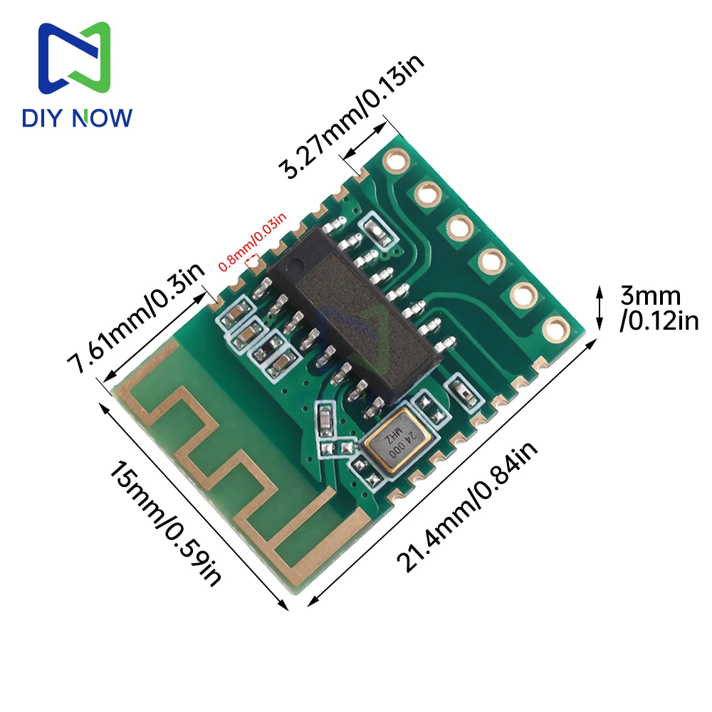1 шт. JDY-68A двухрежимный Bluetooth аудио 2 4G 5.1 + BLE модуль
