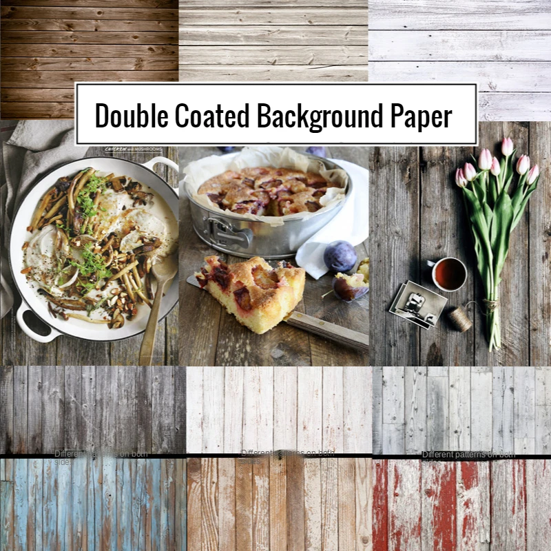 Photo Studio Back Drops Background Product Photography Food Props Backdrops for Photographers Christmas Morandi Paper 57*87cm