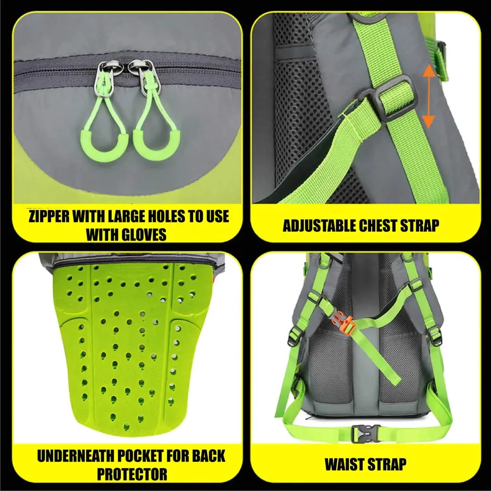 High Visibility Reflective Bike Commuter Backpack | Riderbag Reflektor35