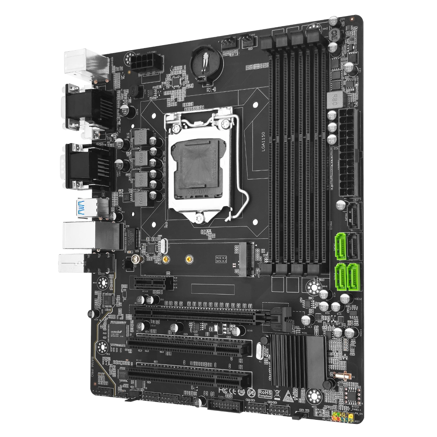 MACHINIST B85M PRO Материнская плата LGA1150 поддержка процессора Intel i3 i5 i7 DDR3 Память ОЗУ для