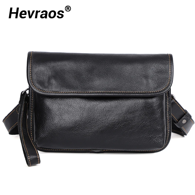 Мужская сумка-мессенджер из натуральной волчьей кожи