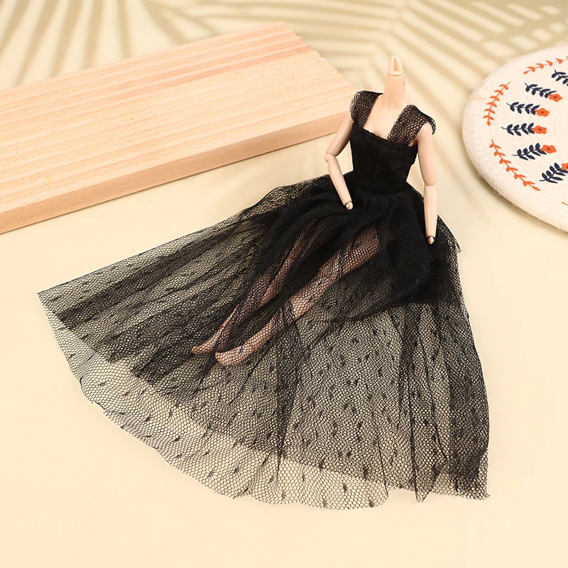 Европейская мода черное кружевное платье комплект для 30 см 1/6 мгн CD FR SD Kurhn BJD куклы