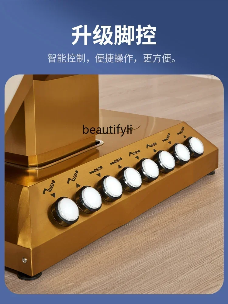 Электрическая приподнятая кровать для салона красоты специальная рабочая с