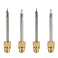 4x 510 interface soldering iron tip mini portable usb soldering iron tip welding rework accessories pointed