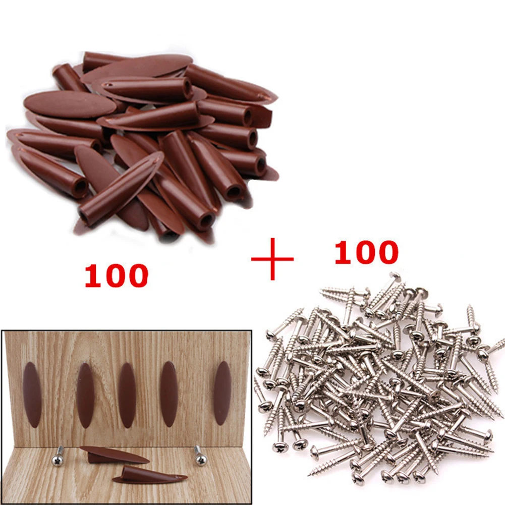 100 шт. пластиковые колпачки для деревообрабатывающих сверл | Инструменты