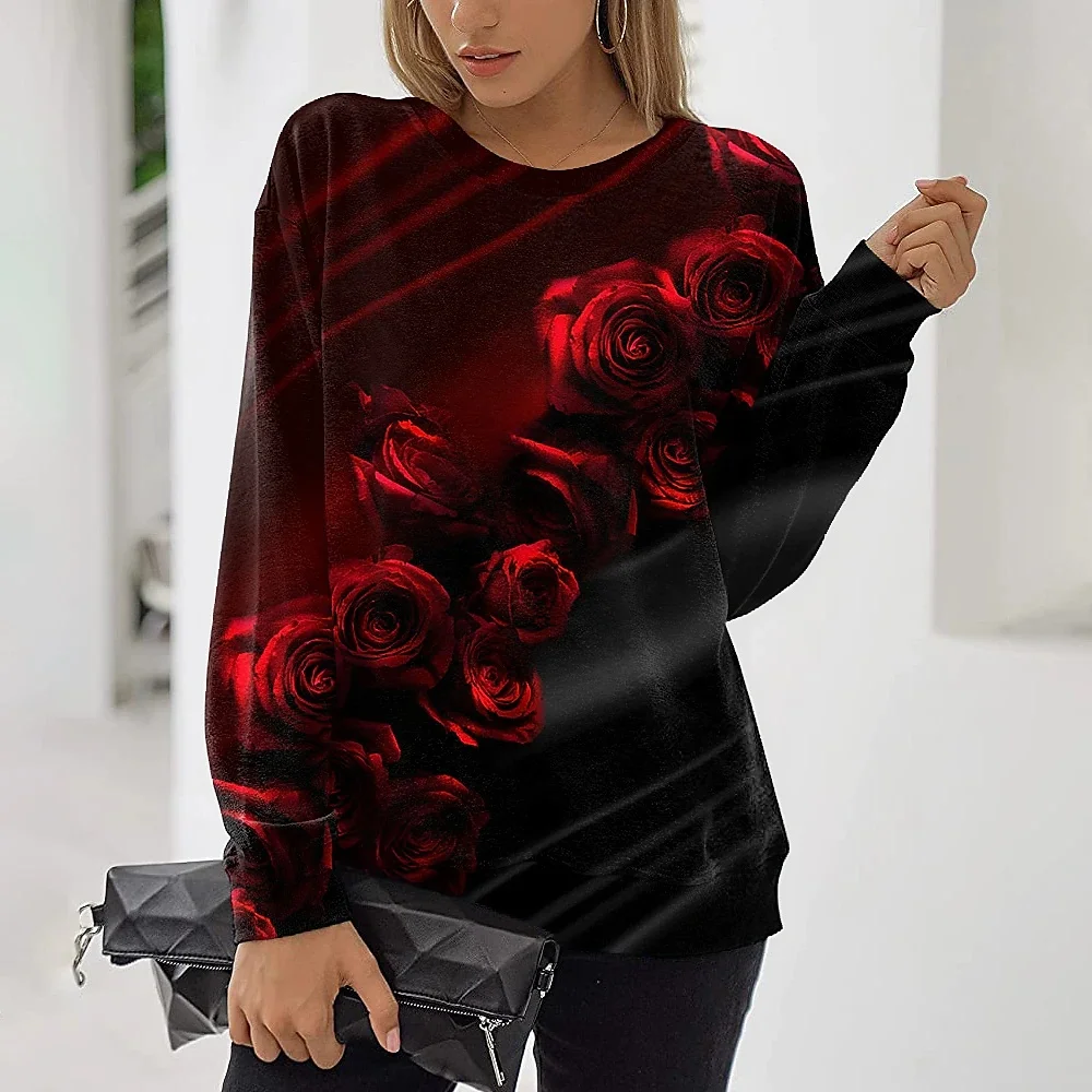 

2022 [New In] Women's T Shirt Graphic Geometric Patchwork Print Round Neck Basic Tops