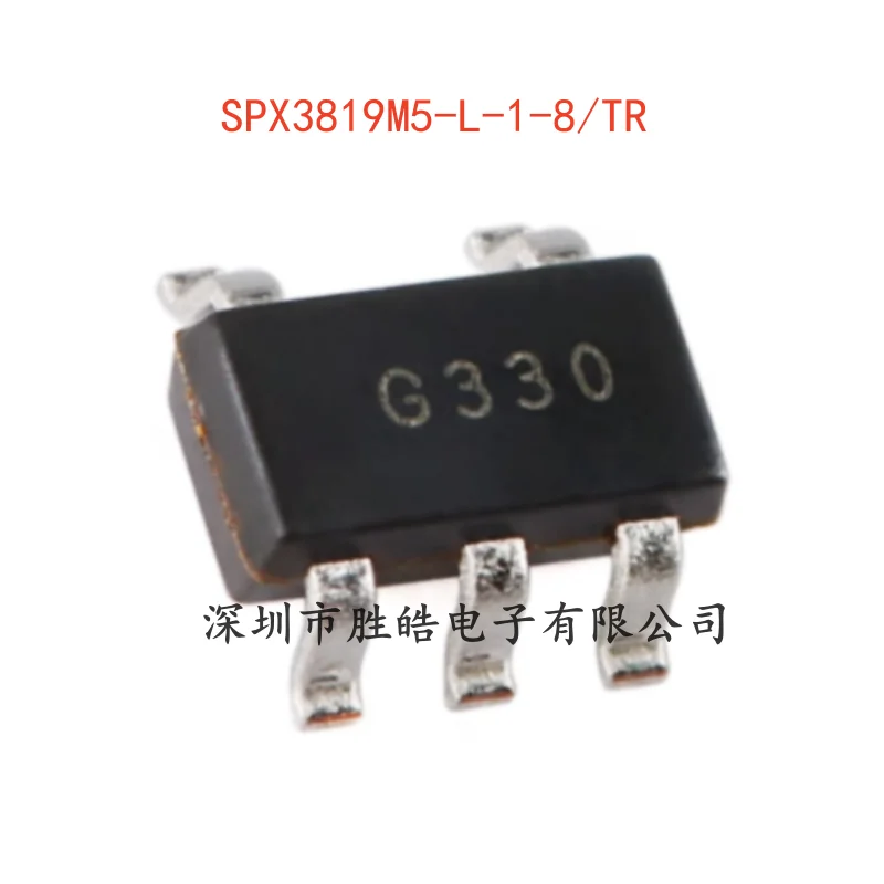 

(10PCS) NEW SPX3819M5-L-1-8/TR 500mA Low Noise LDO Regulator Chip SOT-23-5 SPX3819M5 Integrated Circuit