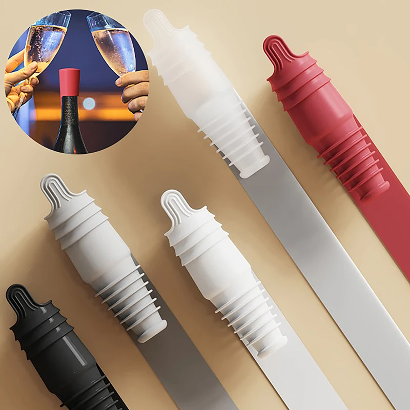 Силиконовые Пробки Для Вина Многоразовые Колпачки Бутылок Игристого Герметики
