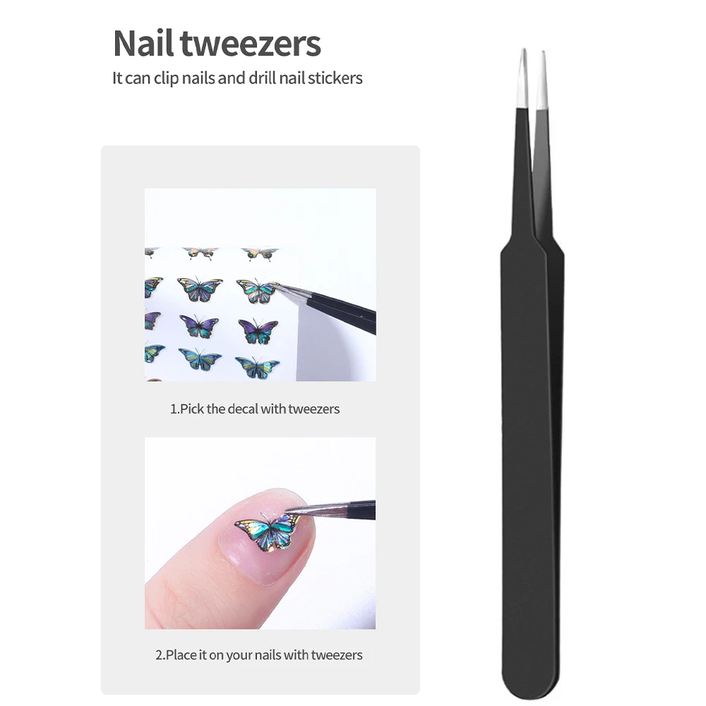 Набор для маникюра HALAIMAN пилка полировки ногтей вилка омертвевшей кожи толкатель