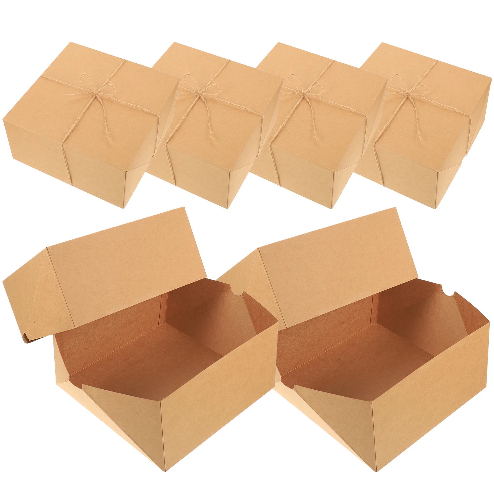 

6Pcs Presents Christmas Gift Boxes Proposal Box Empty Packaging Boxes Party Gift Boxes Gift Boxes for Party Gift Wedding