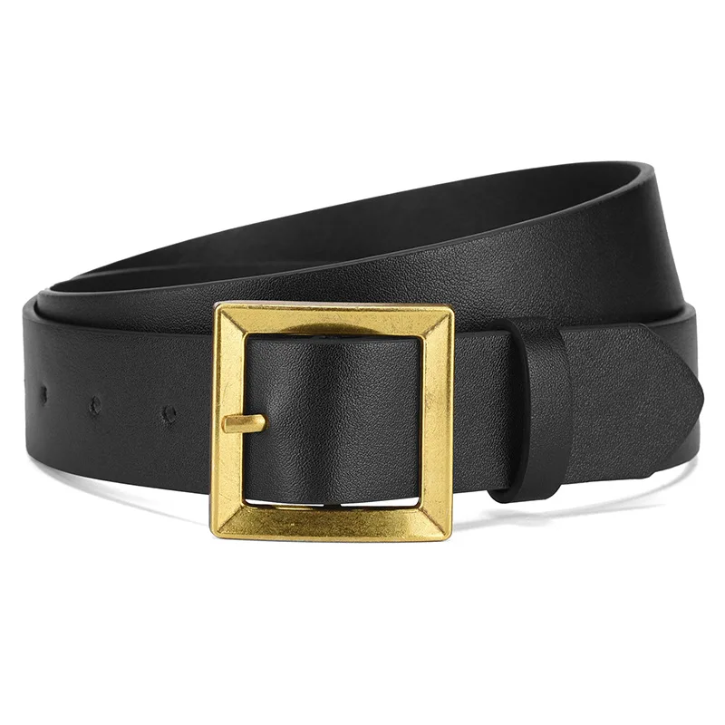 Maikun новый ковбойский унисекс студенческий широкий ремень из искусственной кожи