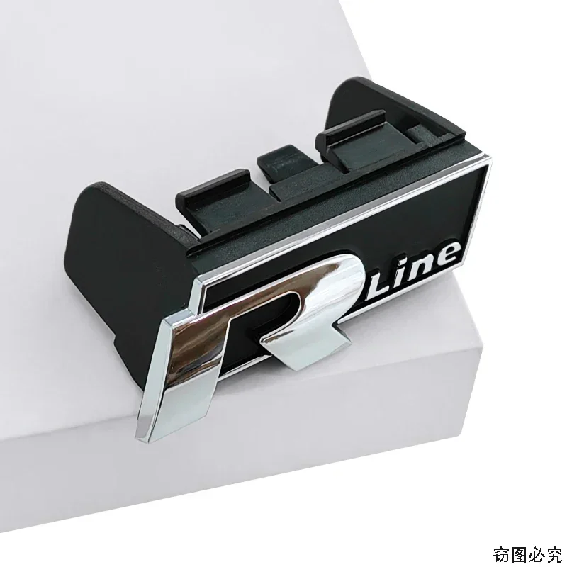 

Автомобильная эмблема ABS, передняя решетка с логотипом для Rline Touareg Polo GTI Golf Tiguan CC Passat R36 Scirocco, автоаксессуары