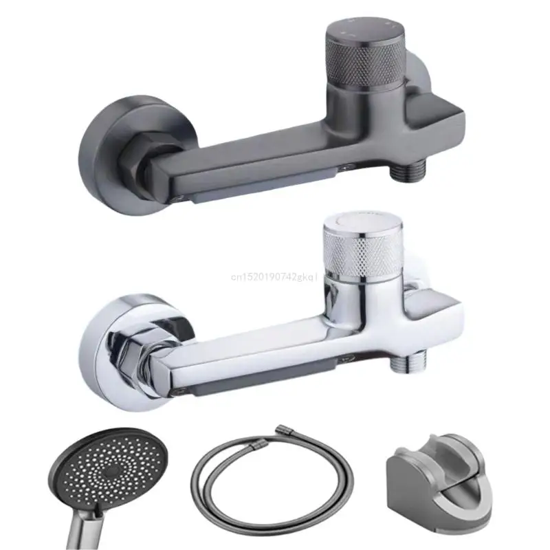 Настенный латунный наполнитель для ванны ванной комнаты смеситель горячей и