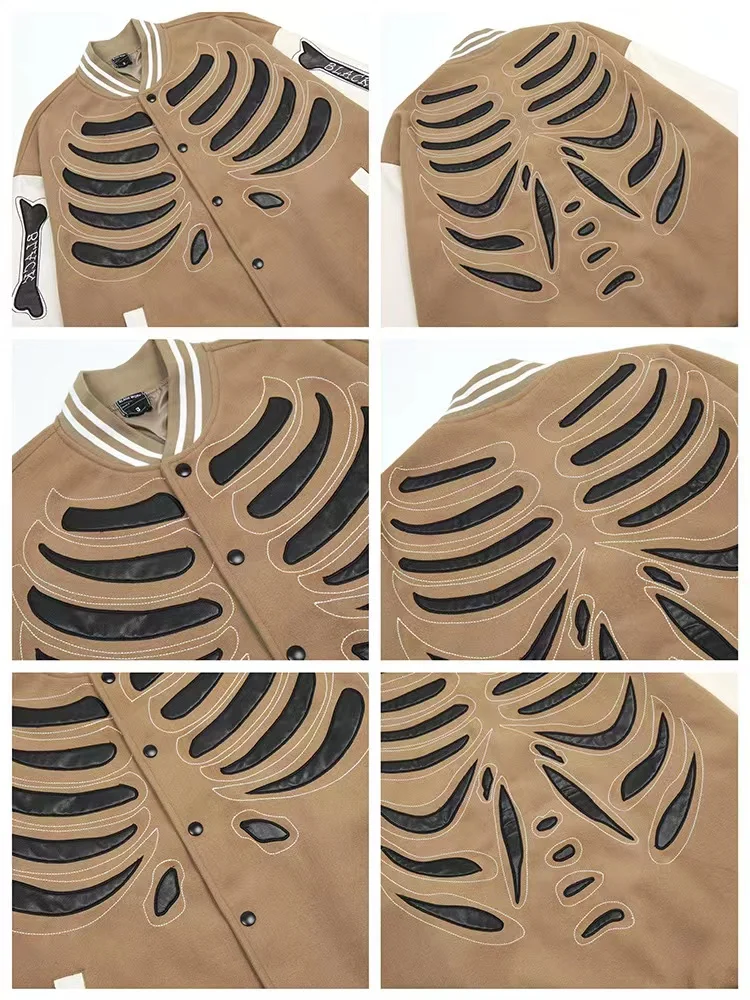 Модная Повседневная Уличная одежда бейсбольные куртки в стиле хип-хоп свободная