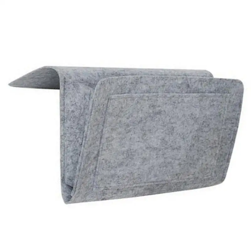 

Прикроватная сумка для хранения с карманами, подвесной органайзер, телефонные кабели для планшета, пульт дистанционного управления и бутыл...