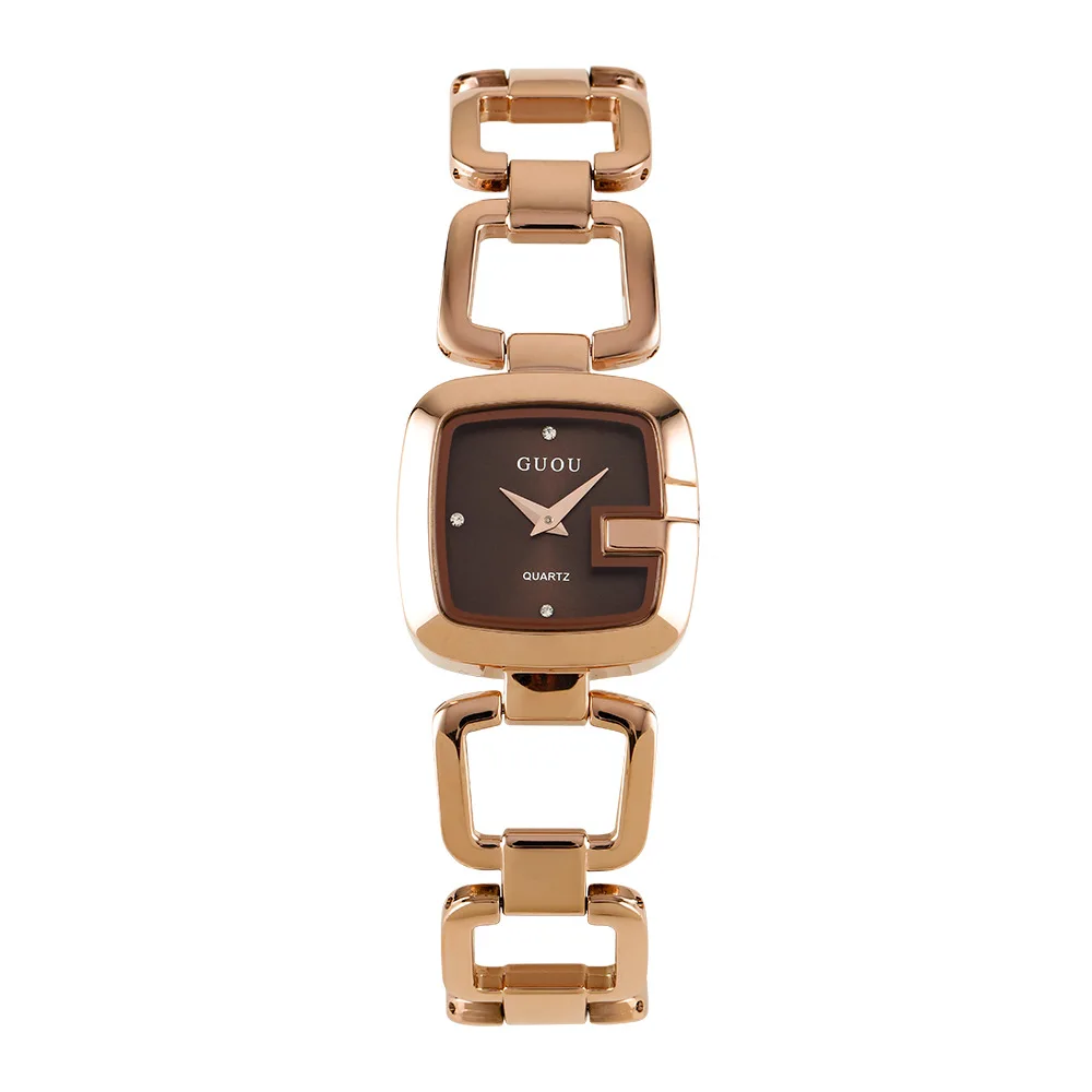 2022 Rose Gold Ladies Wrist Watches Dress Watch Women Crystal Diamond Watches Stainless Steel Silver Clock Women Montre Femme