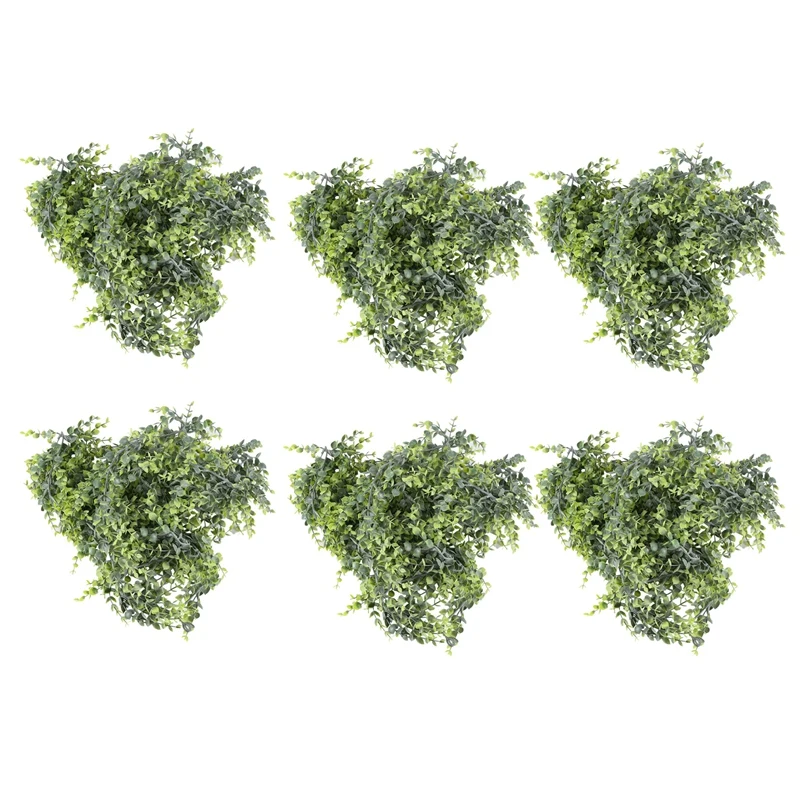 

18 Pack Artificial Eucalyptus Garland, Faux Vines Greenery Garland Wedding Backdrop Arch, 6 Feet/Pcs Hanging Plant