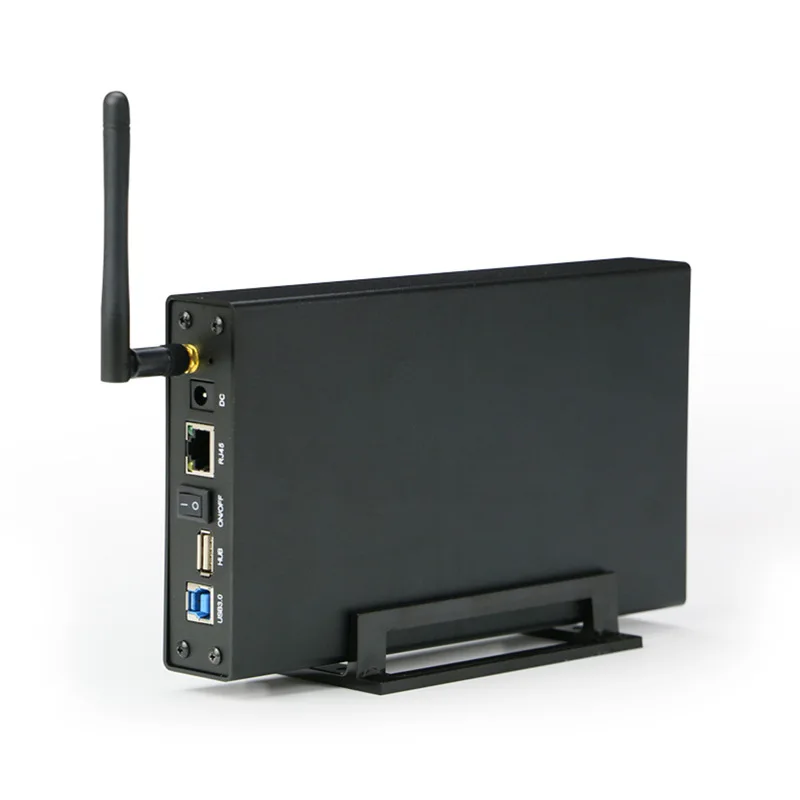 Фото Универсальный беспроводной медиа- и файловый сервер - BS-U35WF с Wi-Fi 6, USB 3.0, поддержкой 3,5-дюймовых HDD, домашнее облачное хранилище NAS №1