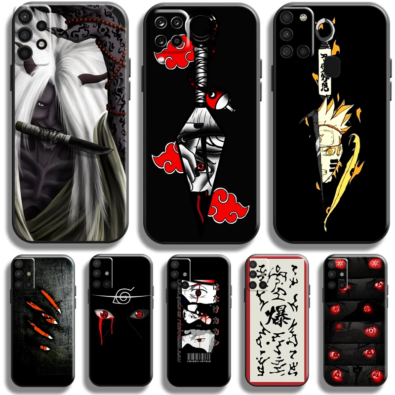 

Akatsuki Logo NARUTO For Samsung Galaxy A11 A12 A20 A21 A21S A22 A30 A31 A32 A42 A51 A52 A70 A71 A72 5G Phone Case Black