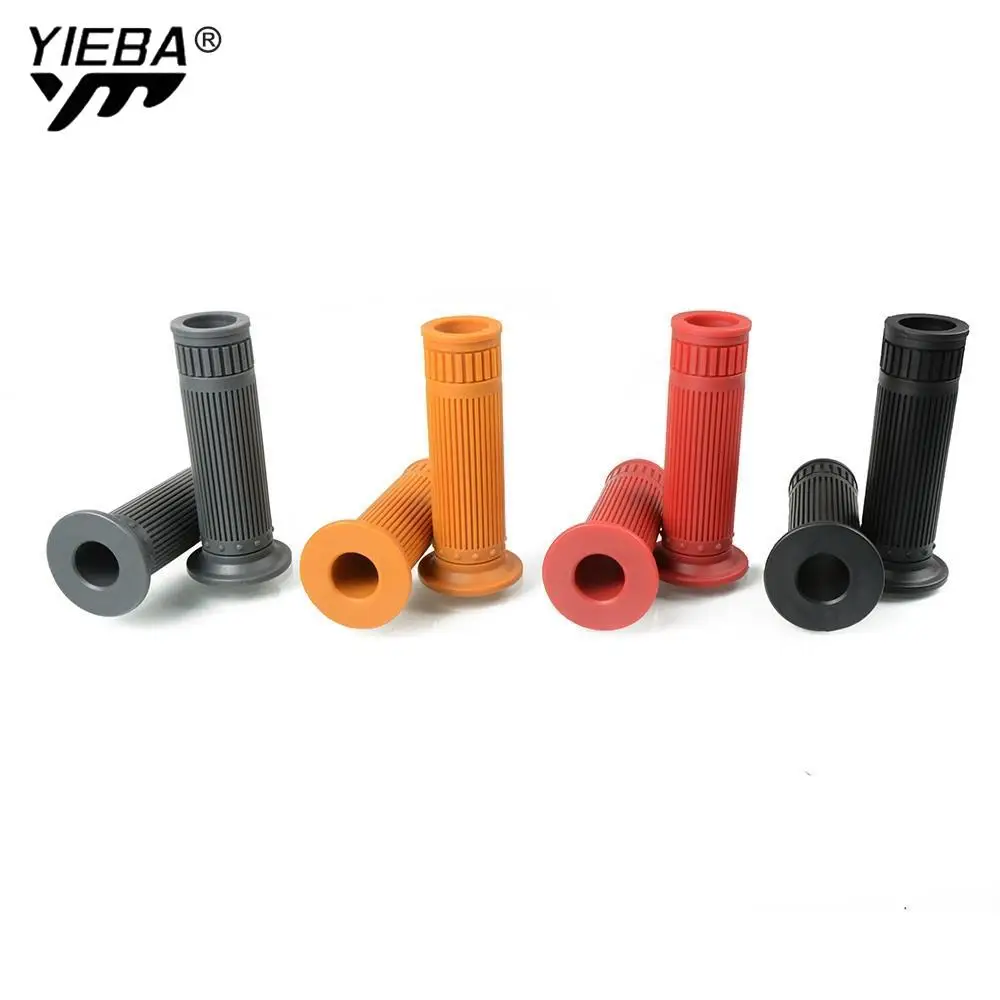 

22/24MM Handle Bar Retro Rubber Motorcycle Bike Vintage Handlebar Hand Grip For BMW R1200GS ADVENTURE LC R1200GS LC Hand Grip