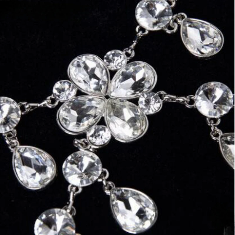 Женский ремень для танца живота в виде Серебряного Цветка лисы и сердца