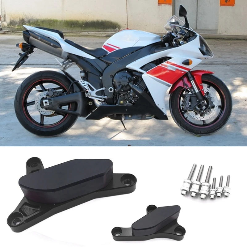 

Новинка, ползунок для рамы мотоцикла, аварийная Подушка, корпус для статора двигателя, защита от падения для Yamaha YZF R1 YZF-R1 2007 2008