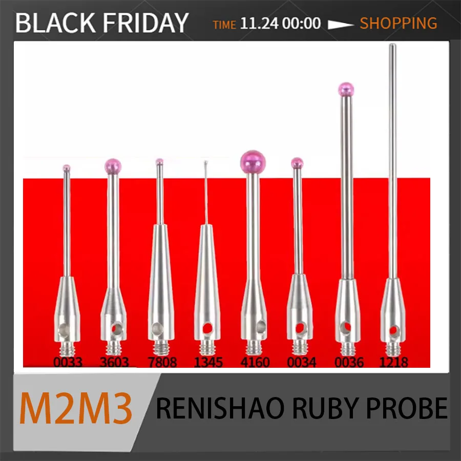 M2M3 Игла для измерения координаты Renishao 3D измерительная головка рубиновая игла 0 5/1