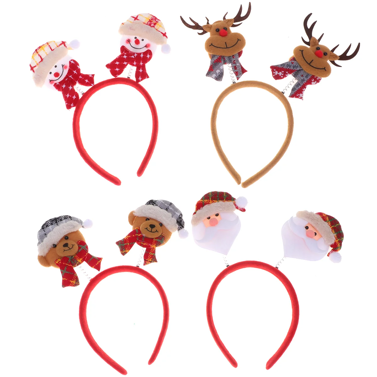 

Headband Christmas Hairheaddress Reindeer Hoopsanta Party Headbands Hairband Decor Elk Headwear Holiday Adult Antler