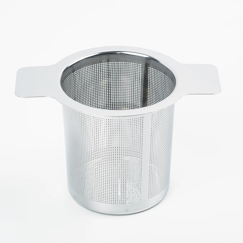 

Stainless Steel Tea Strainer Mesh Filter Strainer Silver Tea Infuser Fine Reusable Practical 2018 High Quality